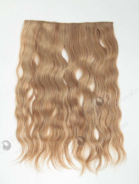 Indian Virgin 18'' Natural Wave Invisible Headband Wire Clip in Halo Hair Extensions WR-HA-004-17564