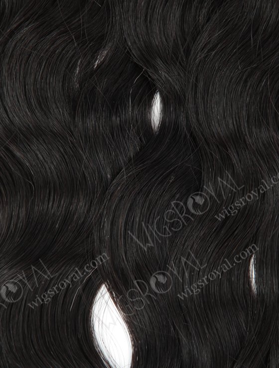 Black Color 100% Human Hair Invisible Headband Wire Clip in Halo Hair Extensions WR-HA-009-17625