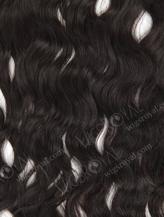 Human Hair 2# Color 18'' Natural Wave Invisible Headband Wire Clip in Halo Hair Extensions WR-HA-008-17608