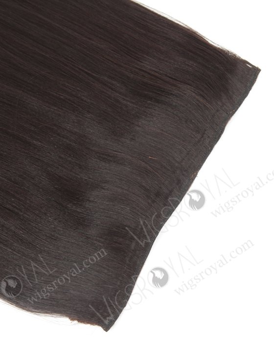 Human Hair Yaki 2# Color Invisible Headband Wire Clip in Halo Hair Extensions WR-HA-011-17641