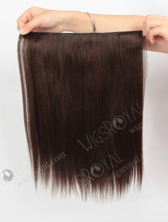 Yaki Mixed Color Halo Hair Extensions In Short Hair For Thin Hair WR-HA-012-17657