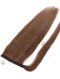 Top Quality Human Hair Braided Drawstring Wrap Straight Ponytails Clip in Hair Extension WR-PT-006
