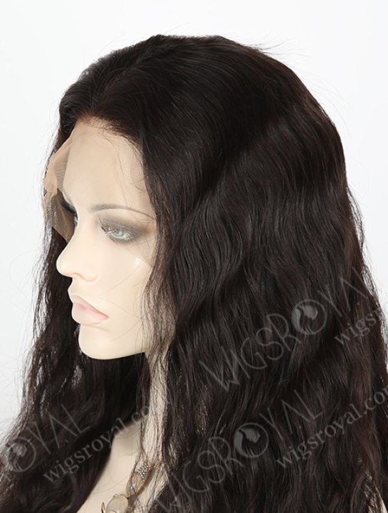 In Stock Brazilian Virgin Hair 22" Natural Wave Natural Color 360 Lace Wig 360LW-04011-17779