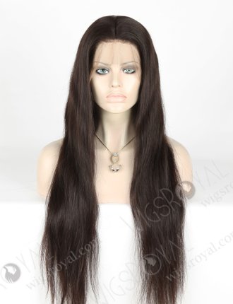 In Stock Brazilian Virgin Hair 28" Straight Natural Color 360 Lace Wig 360LW-04007