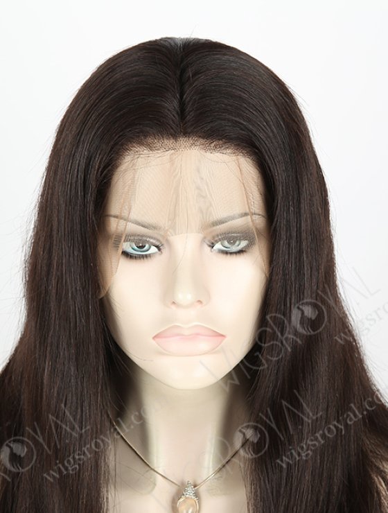 In Stock Brazilian Virgin Hair 28" Straight Natural Color 360 Lace Wig 360LW-04007-17740