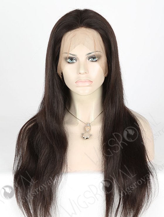 In Stock Brazilian Virgin Hair 22" Straight Natural Color 360 Lace Wig 360LW-04004-17710