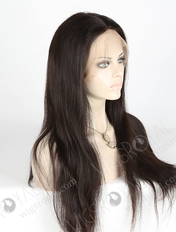 In Stock Brazilian Virgin Hair 22" Straight Natural Color 360 Lace Wig 360LW-04004-17713