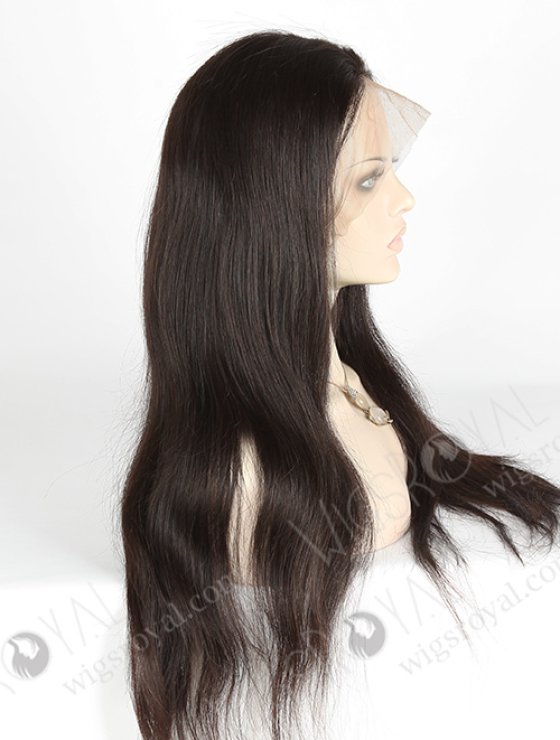 In Stock Brazilian Virgin Hair 22" Straight Natural Color 360 Lace Wig 360LW-04004-17715