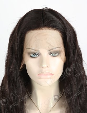 In Stock Brazilian Virgin Hair 24" Natural Wave Natural Color 360 Lace Wig 360LW-04012
