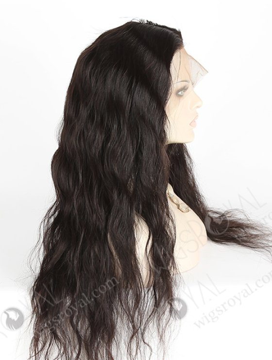 In Stock Brazilian Virgin Hair 24" Natural Wave Natural Color 360 Lace Wig 360LW-04012-17790