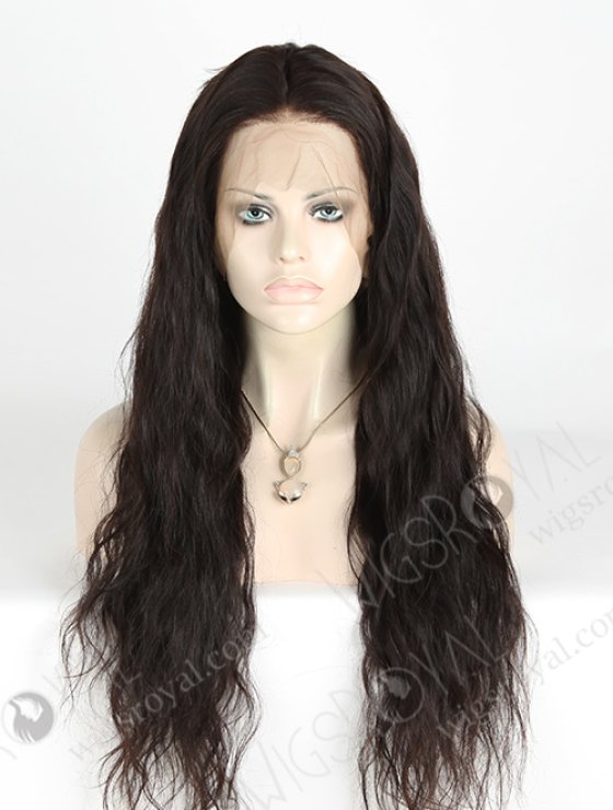 In Stock Brazilian Virgin Hair 26" Natural Wave Natural Color 360 Lace Wig 360LW-04013-17795