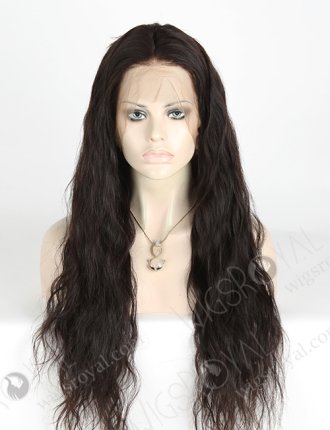 In Stock Brazilian Virgin Hair 26" Natural Wave Natural Color 360 Lace Wig 360LW-04013