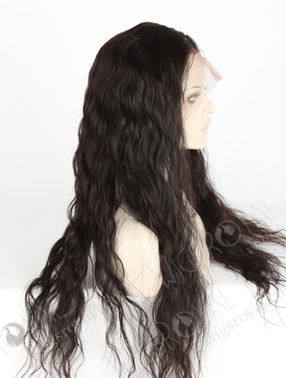 In Stock Brazilian Virgin Hair 26" Natural Wave Natural Color 360 Lace Wig 360LW-04013-17801