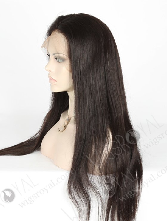 In Stock Brazilian Virgin Hair 24" Straight Natural Color 360 Lace Wig 360LW-04005-17725