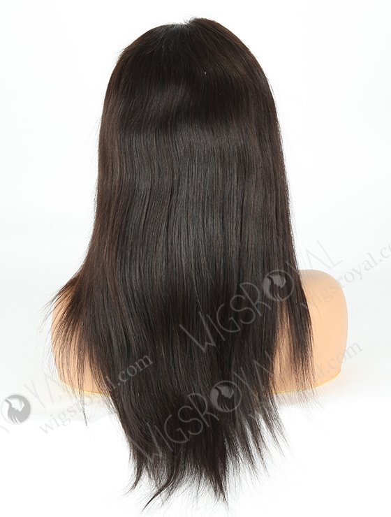 In Stock Brazilian Virgin Hair 16" Straight Natural Color 360 Lace Wig 360LW-04001-17688