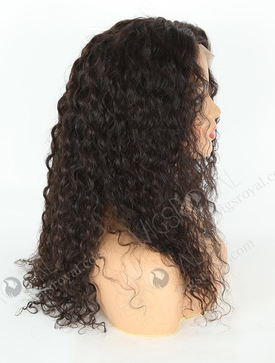 In Stock Brazilian Virgin Hair 20" Natural Curly Natural Color 360 Lace Wig 360LW-04017-17827