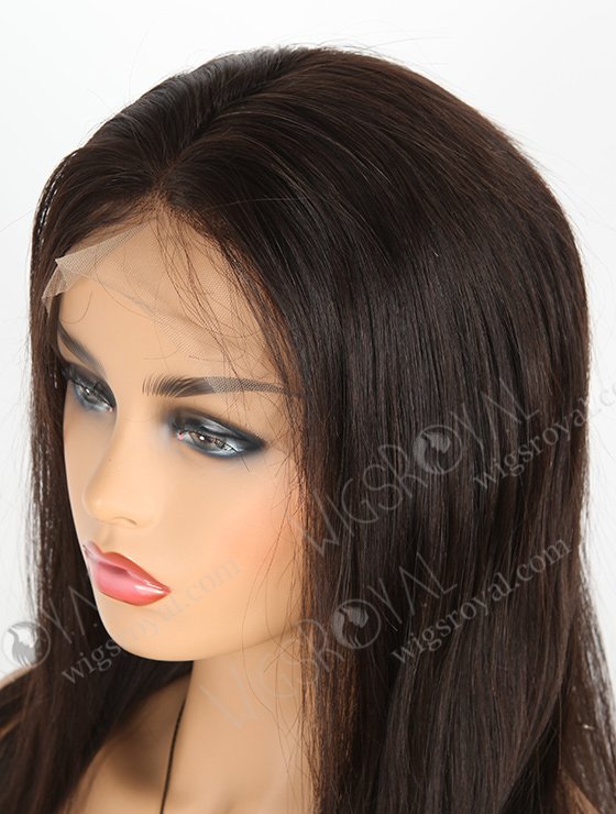 In Stock Brazilian Virgin Hair 18" Straight Natural Color 360 Lace Wig 360LW-04002-17695