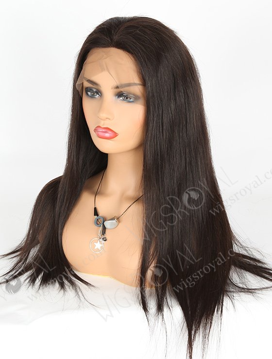 In Stock Brazilian Virgin Hair 20" Straight Natural Color 360 Lace Wig 360LW-04003-17703