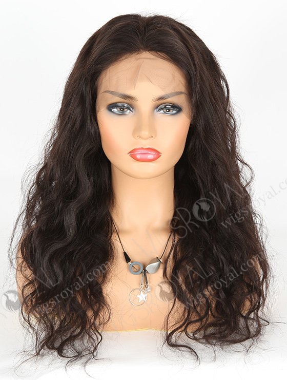 In Stock Brazilian Virgin Hair 20" Natural Wave Natural Color 360 Lace Wig 360LW-04010-17767