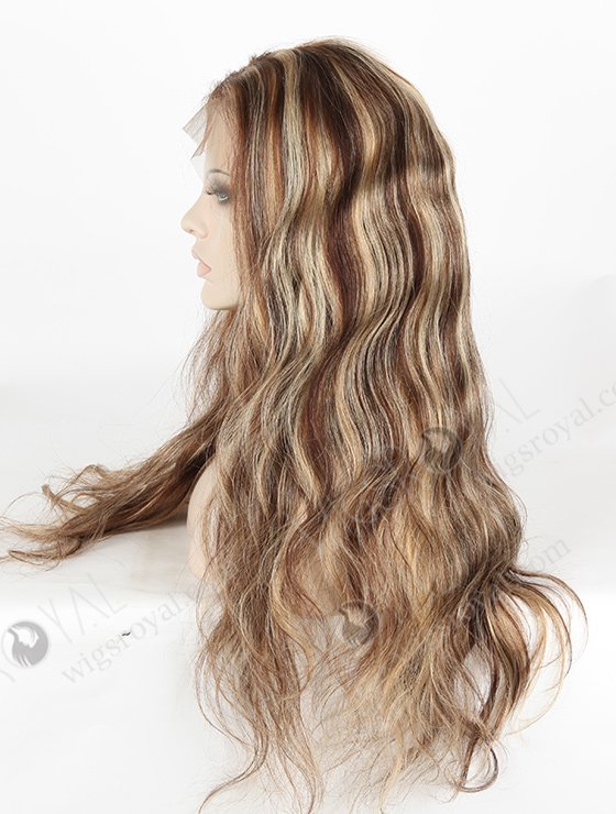 In Stock Brazilian Virgin Hair 22" Body wave 4#/27# Highlights 360 Lace Wig 360LW-04016-17845