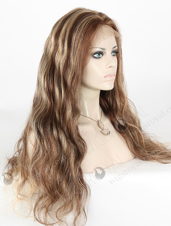 In Stock Brazilian Virgin Hair 22" Body wave 4#/27# Highlights 360 Lace Wig 360LW-04016-17846