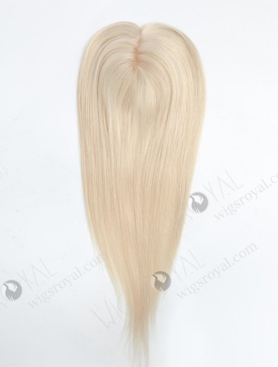 Best Quality Platinum Blonde White Human Hair Toppers for Thinning Hair Topper-042-17950