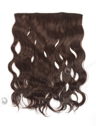 Mixed Color Indian Virgin 16'' Natural Wave Invisible Headband Wire Clip in Halo Hair Extensions WR-HA-006