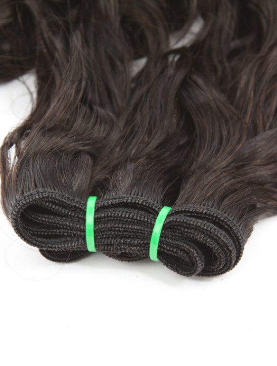 Unprocessed 5A Grade Double Draw Peruvian Hair Weave 22" Curl as picture  WR-MW-190-18007