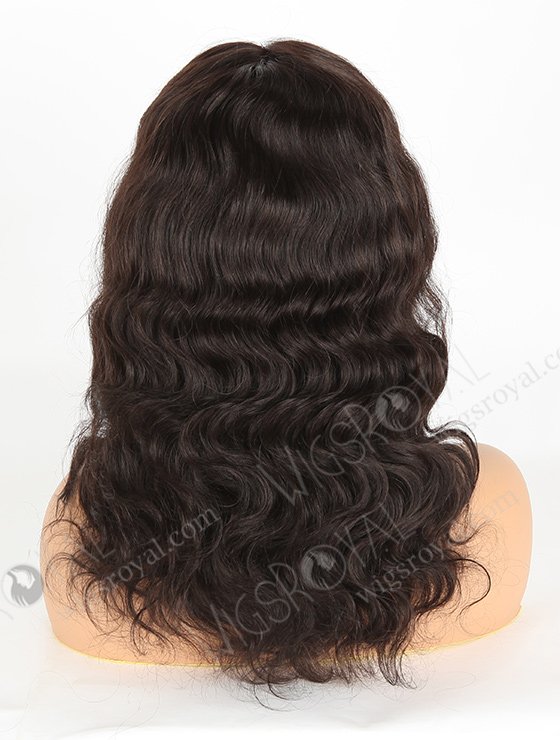 In Stock Indian Remy Hair 14" Body Wave 2# Color Full Lace Wig FLW-01114-18035