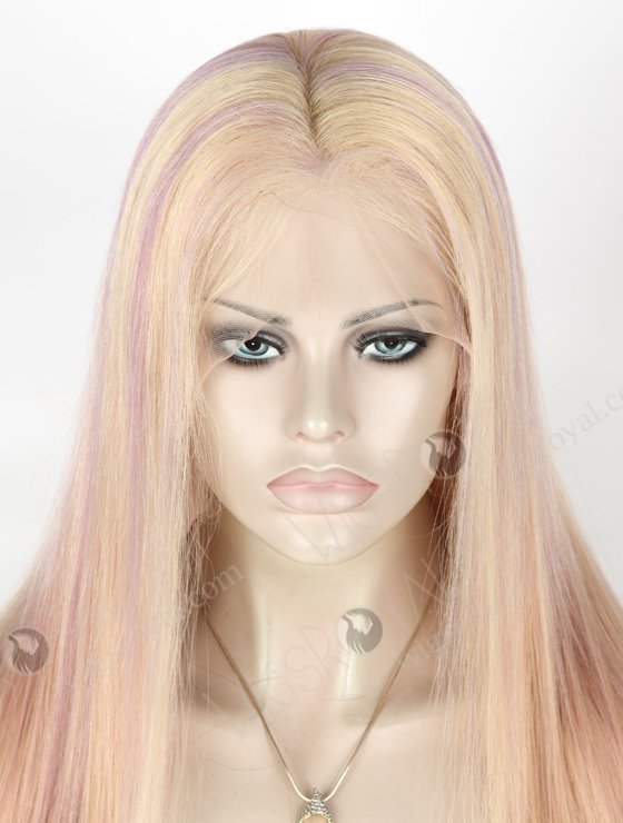 Fashion Highlight Color 20 inch European Hair Lace Front Wig WR-CLF-015-18107