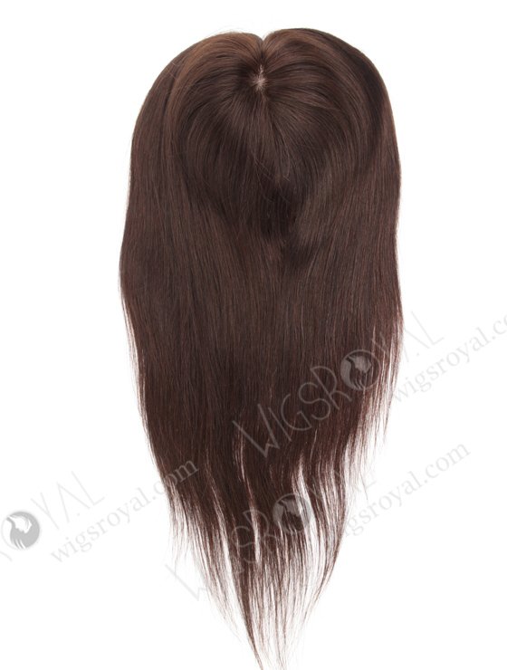 6''*6.5'' European Virgin Hair 15" Color 2# Silk Top Hair WR-TC-057-18277