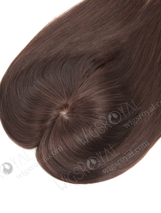 6''*6.5'' European Virgin Hair 15" Color 2# Silk Top Hair WR-TC-057-18278