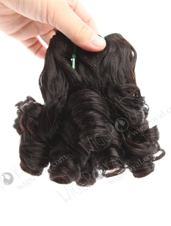 Beautiful 5A Grade 12" Double Draw Loose Curl Virgin Hair Extension WR-MW-191-18480