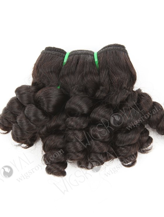 Best Quality Natural Color10 Inch Double Draw Virgin Hair Extension WR-MW-192-18484