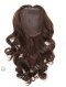 In Stock European Virgin Hair 16" Beach Wave 2a# Color 7"×7" Silk Top Wefted Hair Topper-019