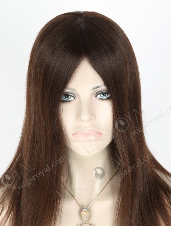 Glueless Lace Wigs With Silk Top Best Wigs To Buy Online | In Stock European Virgin Hair 16" Natural Straight Natural Color Lace Front Silk Top Glueless Wig GLL-08028-18411