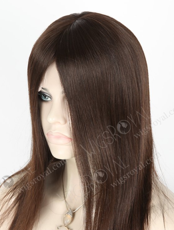 Glueless Lace Wigs With Silk Top Best Wigs To Buy Online | In Stock European Virgin Hair 16" Natural Straight Natural Color Lace Front Silk Top Glueless Wig GLL-08028-18413