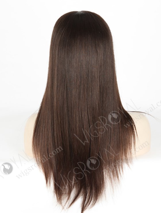 Real Hair Wigs For Women 16 Inch Best Human Hair Wigs Online | In Stock European Virgin Hair 16" Natural Straight Natural Color Lace Front Silk Top Glueless Wig GLL-08027-18409