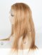 Light Brown Highlight Color 18'' Peruvian Virgin Hair Straight Full Lace Wigs WR-LW-122