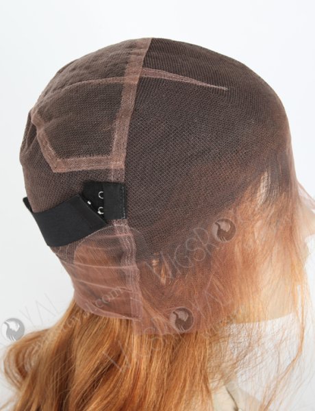 Root black With Reddish Brown Color Body Wave Full Lace Wigs WR-LW-125