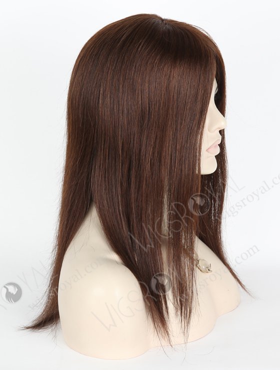 Best Color 2a# 14'' European Virgin Straight Silk Top Glueless Wigs WR-GL-060-18702
