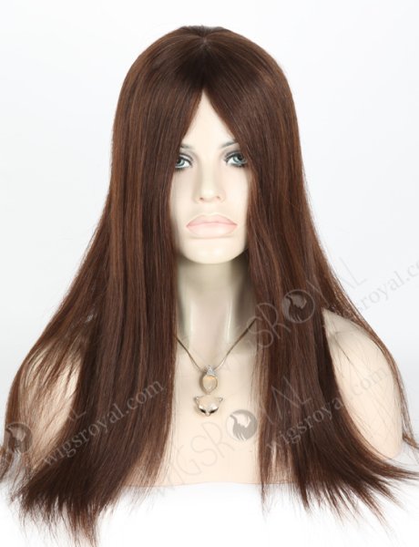 Silk Top Full Hand Tied Virgin European Remy Human Hair Glueless Wig WR-GL-059
