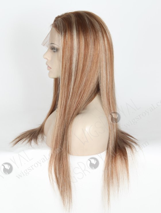 Highlight Color 20'' Peruvian Virgin Hair Straight Full Lace Wigs WR-LW-120-18613