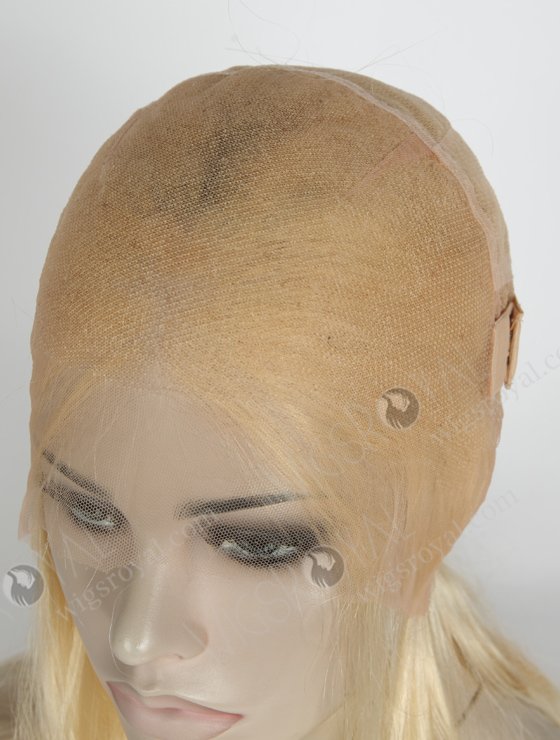 Blonde Color Peruvian Virgin Hair Body Wave Full Lace Wigs For Caucasian WR-LW-119-18606