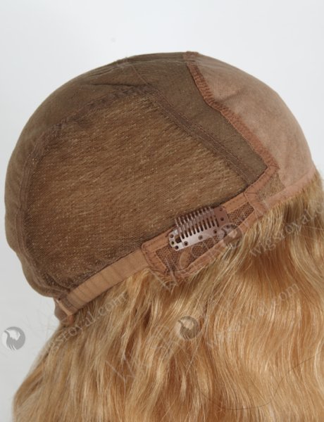 Blonde Brown Mixed Color 12'' European Virgin Body Wave Silk Top Glueless Wigs WR-GL-063