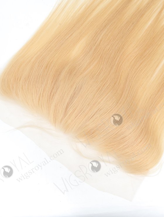 In Stock Malaysian Virgin Hair 14" Straight Color #24 Lace Frontal SKF-034-18758