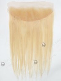 In Stock Malaysian Virgin Hair 18" Straight Color #613 Lace Frontal SKF-108