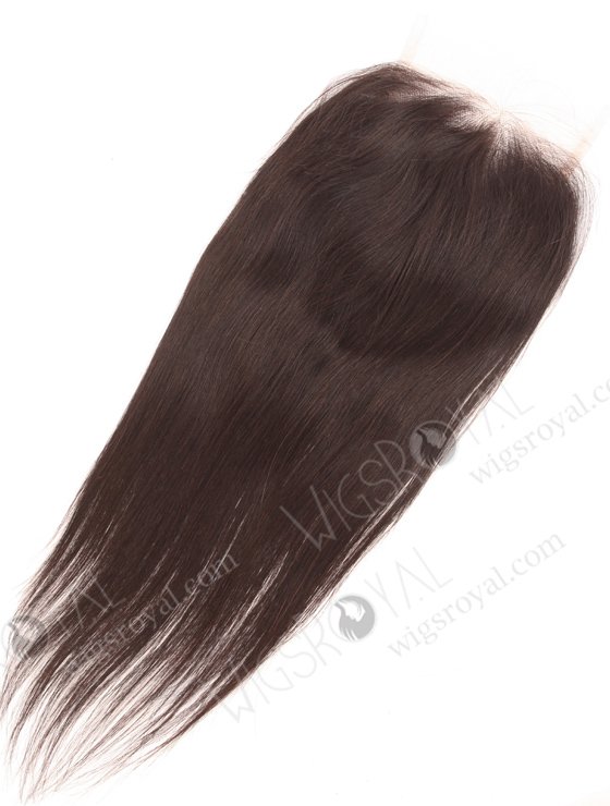In Stock Indian Remy Hair 14" Straight Natural Color Top Closure STC-399-18833
