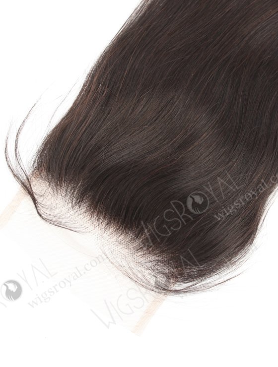 In Stock Indian Remy Hair 10" Straight Natural Color Top Closure STC-397-18872
