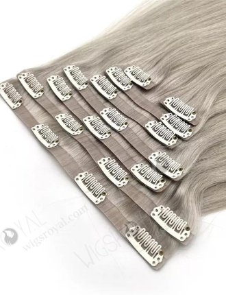 Most Popular European Virgin Human Hair Seamless Clip In Hair Extensions  WR-CW-012